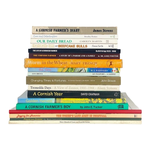 140 - (Farming and Equestrian) Thirty seven works Dr. James Whetter. 'The Cornish Farmer. A Study of a Par... 