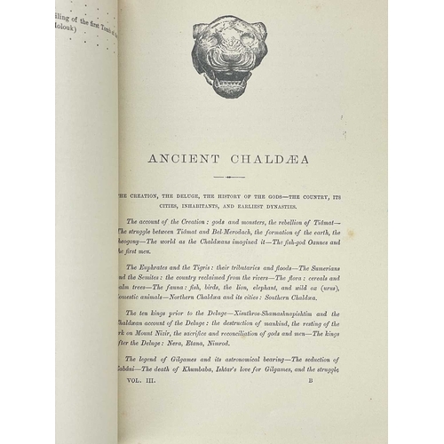 150 - (Egyptology) Gaston Maspero History of Eygpt, Chaldea, Syria, Babylonia and Assyria Twelve volumes (... 