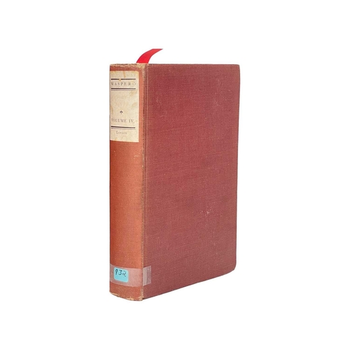 150 - (Egyptology) Gaston Maspero History of Eygpt, Chaldea, Syria, Babylonia and Assyria Twelve volumes (... 