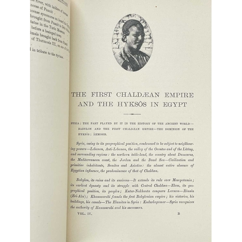 150 - (Egyptology) Gaston Maspero History of Eygpt, Chaldea, Syria, Babylonia and Assyria Twelve volumes (... 