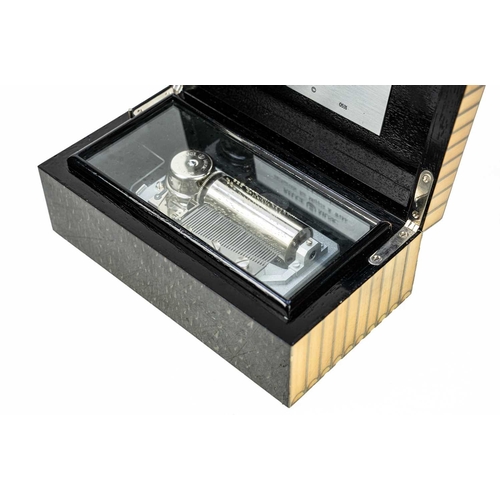 1 - A Reuge for Mappin & Webb music box. Late 20th century, playing Canon (3 parts), limited edition, No... 
