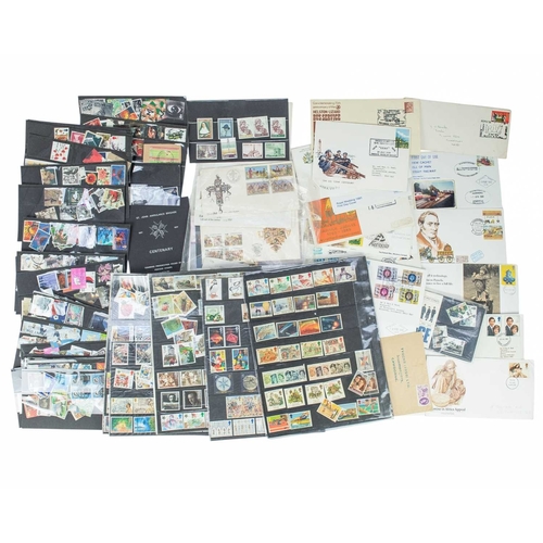 153 - GB and World Stamps. A large quantity of GB and world stamps, in albums and loose, plus First Day Co... 