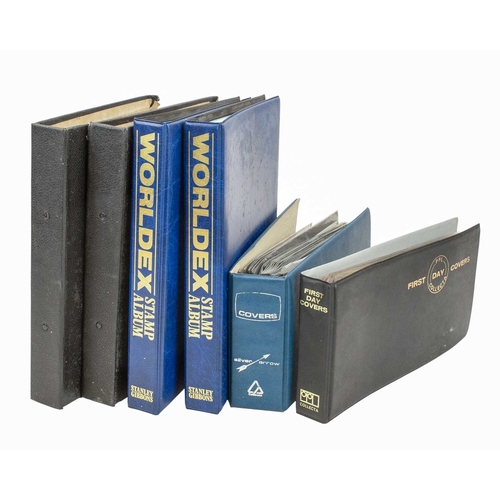 153 - GB and World Stamps. A large quantity of GB and world stamps, in albums and loose, plus First Day Co... 