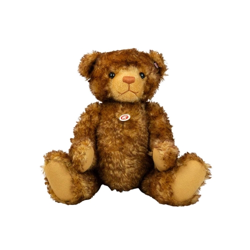 163 - Steiff limited edition Little Tom bear. Boxed with certificates, numbered 347/750, covering brown-ti... 