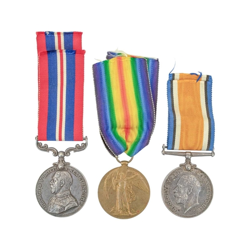 181 - A Great War MM medal trio to 500075 Sgt W Richardson, Canadian Engineers. Comprising a George V Mili... 