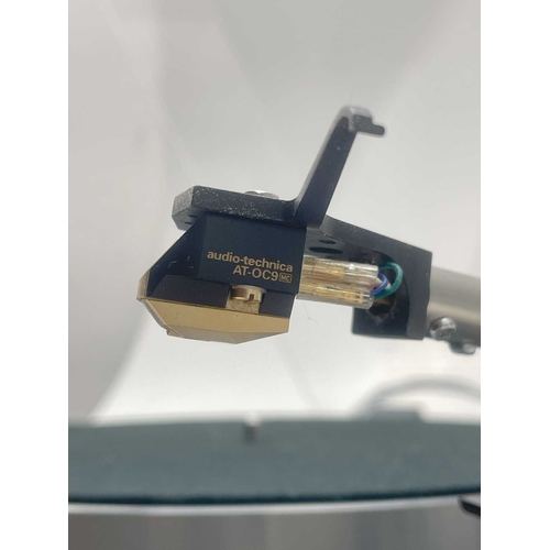 191 - A Linn Sondek LP12 turntable. Walnut base, with perspex lid, height 17cm, width 44cm, depth 35cm. Th... 