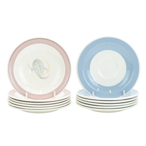 229 - A large collection of Susie Cooper ceramics. In various designs including 'Day Lily', 'Gardenia', 'S... 