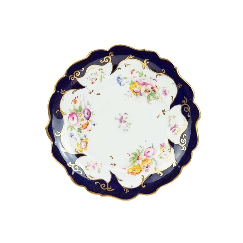 293 - A pair of Spode side plates. Early 19th century, with painted Japan borders, pattern number 1009, di... 