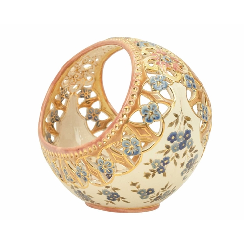 320 - A pair of Doulton Lambeth Slaters Patent vases. Of gourd shape, tube lined with stylised floral deco... 