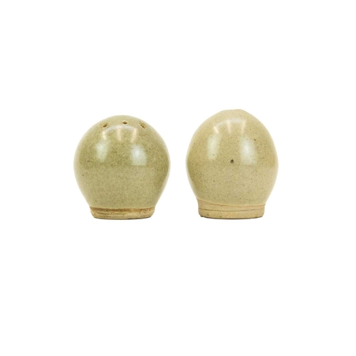 328 - Crowan Pottery A collection of thirteen pieces Including two pairs of salt and pepper shakers, one m... 