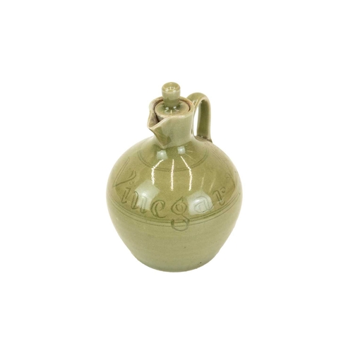 328 - Crowan Pottery A collection of thirteen pieces Including two pairs of salt and pepper shakers, one m... 