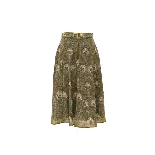 565 - Anna Belinda of Oxford. Two skirts, both circa 1970, one in Liberty 'Hera' pattern printed cotton, w... 