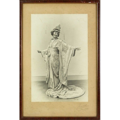 573 - Five vintage actress photographs. All in black and white of Margaret Gibbons, one as Virginia, one f... 