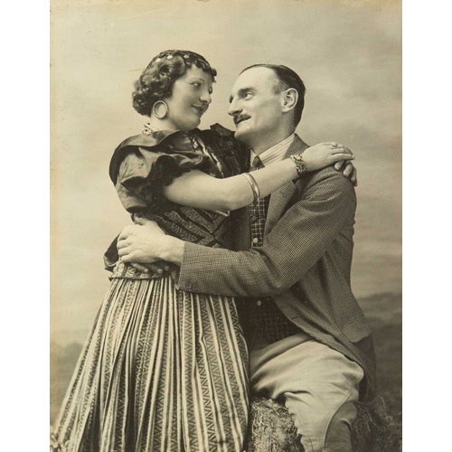 573 - Five vintage actress photographs. All in black and white of Margaret Gibbons, one as Virginia, one f... 