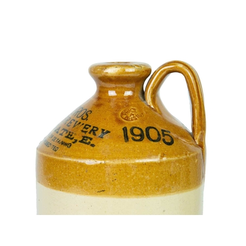 707 - London Brewery stoneware flagons. Kilburn and Hendon Breweries, Hendon Brewery, The Hyde N.W flagon ... 