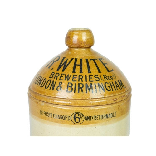 707 - London Brewery stoneware flagons. Kilburn and Hendon Breweries, Hendon Brewery, The Hyde N.W flagon ... 