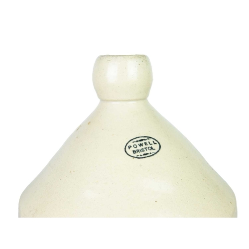 753 - Stoneware Flagons - Ginger Beer. Five ginger beer receptacles comprising 'Pike, Spicer & Co. Limited... 