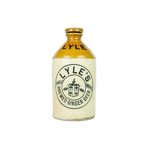 753 - Stoneware Flagons - Ginger Beer. Five ginger beer receptacles comprising 'Pike, Spicer & Co. Limited... 