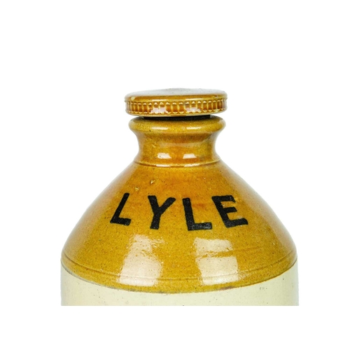 753 - Stoneware Flagons - Ginger Beer. Five ginger beer receptacles comprising 'Pike, Spicer & Co. Limited... 