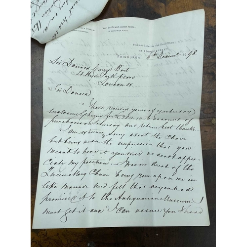 756 - An oak joined armchair, once thought to be associated with Mary, Queen of Scots Probably Scottish, 1... 