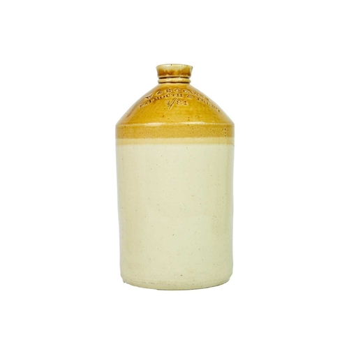 758 - Five W & EC Carne stoneware flagons. Of Falmouth and Truro, various sizes ranging from 40cm-25cm, ma... 