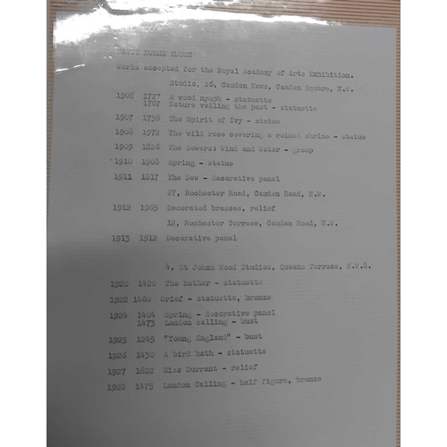 811 - David BURNS BROWN (Scottish, 1875 -1963). A figure group modelled as two young women, raised on rect... 