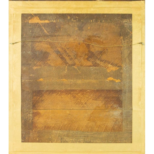 821 - A photographic print of Queen Victoria. Probably a jubilee portrait, signed Victoria RI, 35 x 31cm i... 