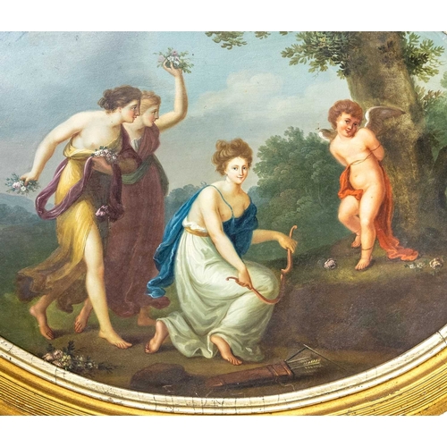 825 - After Angelica KAUFFMAN RA (Swiss/Austrian, 1741-1807) 'Etiam Amor Criminibus Plectitur' (Even Cupid... 