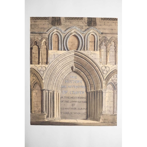 (Yorkshire) Four works Thomas Dunham Whitaker. 'The History and ...
