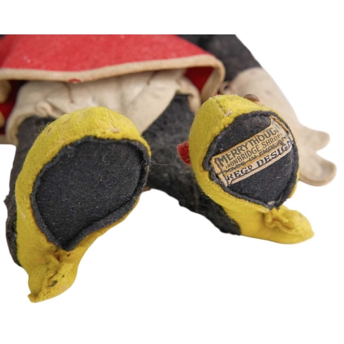221 - A Merrythought Disney 'Minnie Mouse' soft toy. The maker's label sewn onto one shoe. Height 30cm.