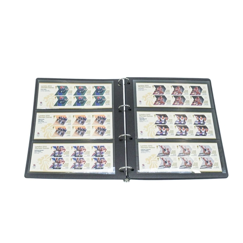 228 - London 2012 Team GB Gold Medal Winners Stamp Collection. A good clean collection of mint Gold Medal ... 