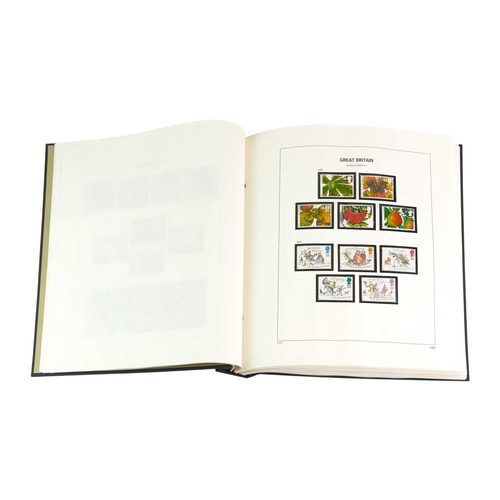 230 - GB and World Stamps with £500 plus Mint Face Box containing six albums and stockbooks including GB f... 