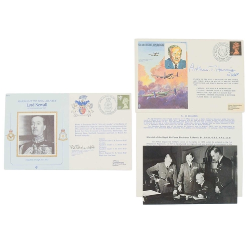238 - The Dam Busters - 617 Squadron - Royal Air Force. (Dambusters) Two signed commemorative covers. One ... 