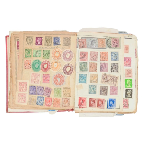 243 - A QV - QEII early Rowland Hill Postage Stamp Album. This well-filled album has a range of Commonweal... 