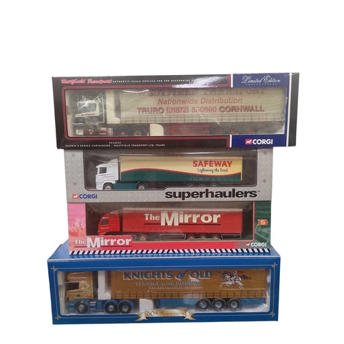 274 - Corgi Commercial Vehicles x12. Box containing 12 various boxed commercial vehicles including some Ed... 