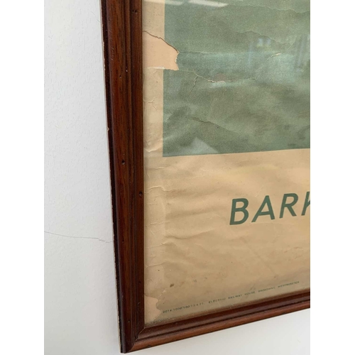 320 - After Charles Pears, Barking Reach by Underground. An original London Underground transport poster, ... 