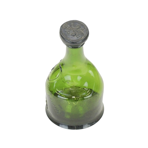 64 - A Saint Vivant Armagnac bottle. Of distinct lopsided form, moulded '1937 Exposition Universelle', he... 