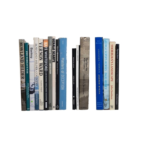 102 - (Arts and Artists) Seventeen works Includes hard cover, unclipped djs, Ron Ranson, 'Edward Seagon', ... 