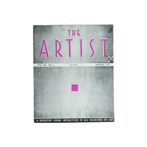 105 - The Artist Magazines Over 200 works Includes four volumes from 1938, one volume from 1939, eight vol... 
