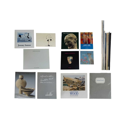 109 - (Modern Art) Exhibition and Sales Catalogues 'Terry Fronts Painting in the 1980's,' card wraps, illu... 
