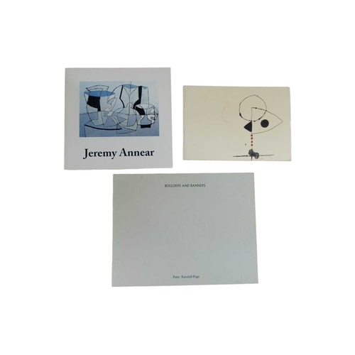 109 - (Modern Art) Exhibition and Sales Catalogues 'Terry Fronts Painting in the 1980's,' card wraps, illu... 