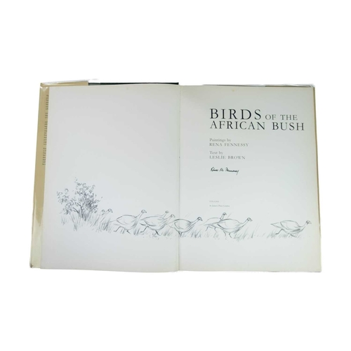 120 - (Birds) Five volumes A first edition copy, with original red cloth with gilt embossed title, Henry S... 