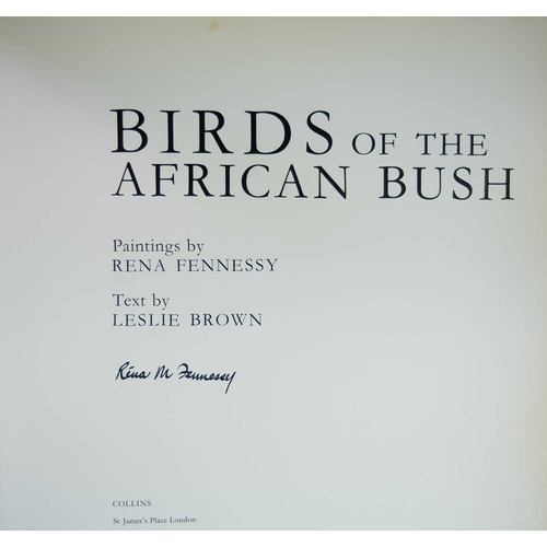 120 - (Birds) Five volumes A first edition copy, with original red cloth with gilt embossed title, Henry S... 