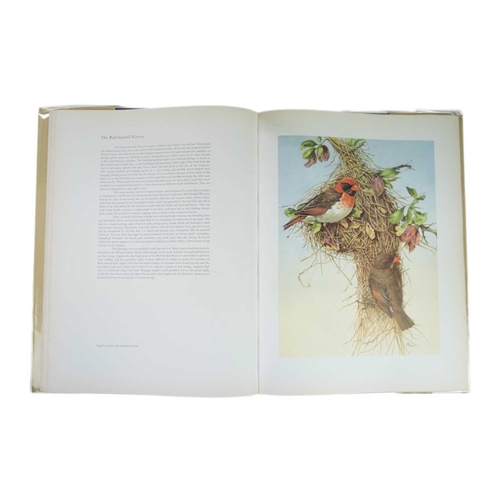 120 - (Birds) Five volumes A first edition copy, with original red cloth with gilt embossed title, Henry S... 