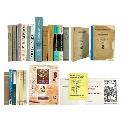 65 - (Genealogy) Twenty-six works Includes William Page, 'Family Origins', Constable and Company Ltd, Lon... 