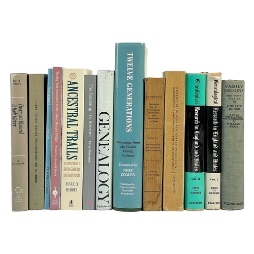 65 - (Genealogy) Twenty-six works Includes William Page, 'Family Origins', Constable and Company Ltd, Lon... 