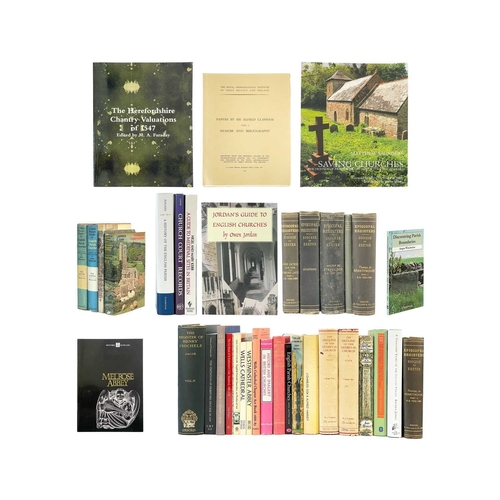 69 - (English Parishes and Churches) Thirty six works Includes a selection of episcopal registers from th... 