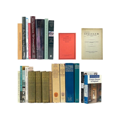 71 - (Architecture) Twenty-four works Includes three volumes of John Timbs and Alexander Gunn, 'Abbeys, C... 