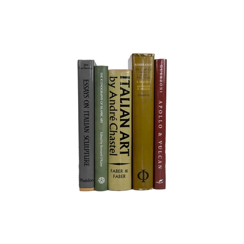 74 - (Italian and Islamic Art) Thirty works Includes I. B. Supino, 'Sandro Botticelli (Italian translatio... 