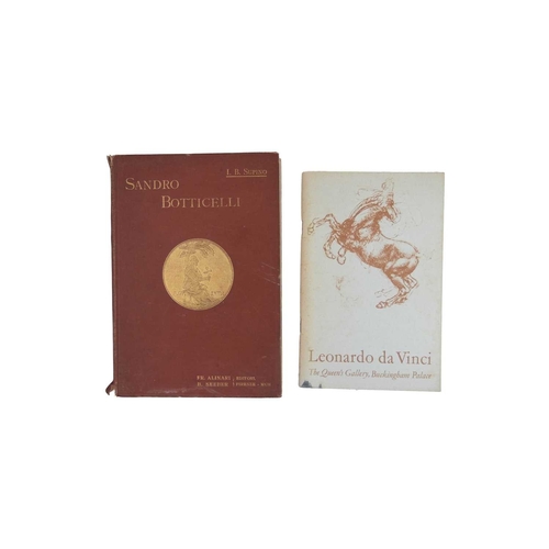 74 - (Italian and Islamic Art) Thirty works Includes I. B. Supino, 'Sandro Botticelli (Italian translatio... 